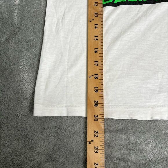 Vintage 80s Surf California Short Sleeve T Shirt Men’s Size Medium White - Picture 9 of 9